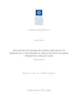 Specifičnosti prehrane osoba oboljelih od hemofilije u usporedbi sa zdravom populacijom: presječno istraživanje