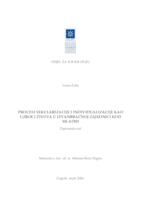 Procesi sekularizacije i individualizacije kao uzroci života u izvanbračnoj zajednici kod mladih