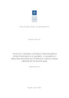 Stavovi i znanja učenika viših razreda osnovnih škola (5. razred - 8. razred) o oralnoj higijeni na području grada Sinja: presječno istraživanje