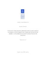 Stavovi i sklonosti urbane populacije grada Zagreba glede smještaja tijekom palijativne skrbi u uznapredovanom stadiju maligne bolesti