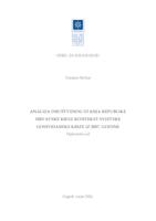 prikaz prve stranice dokumenta Analiza društvenog stanja Republike Hrvatske kroz kontekst Svjetske gospodarske krize iz 2007. godine