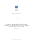 prikaz prve stranice dokumenta Uspješnost bronhoskopskih metoda kod dijagnosticiranja karcinoma pluća i bronha: retrospektivno istraživanje