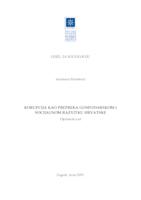 prikaz prve stranice dokumenta Korupcija kao prepreka gospodarskom i socijalnom razvitku Hrvatske
