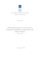 prikaz prve stranice dokumenta Odnosi prema ženama u Gradu Vrlici u kontekstu plemenske i zadružne kulture Dinka Tomašića