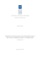 prikaz prve stranice dokumenta Deinstitucionalizacija totalnih institucija u Hrvatskoj: primjer klinika za psihijatriju